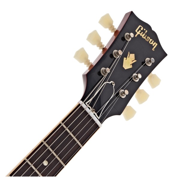 Gibson Custom 1961 ES-335 Reissue Ultra Light Aged, 60s Cherry #140310 - headstock
