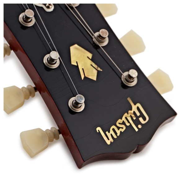 Gibson Custom 1961 ES-335 Reissue Ultra Light Aged, 60s Cherry #140310 - headstock logo