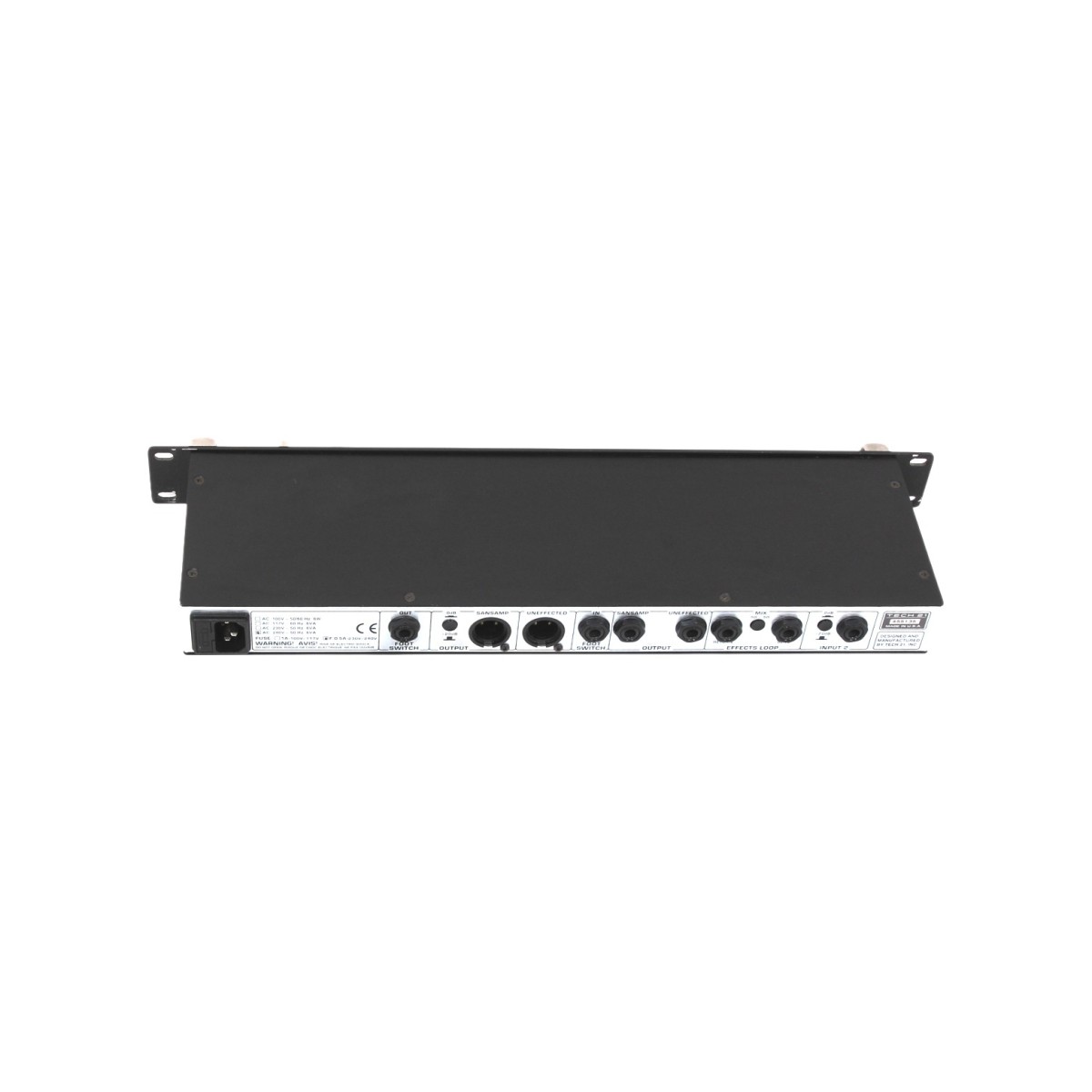 Bass Sound Module Rackmount Tech 21 SansAmp RBI 1U Rackmount for Bass - Secondhand at Gear4music