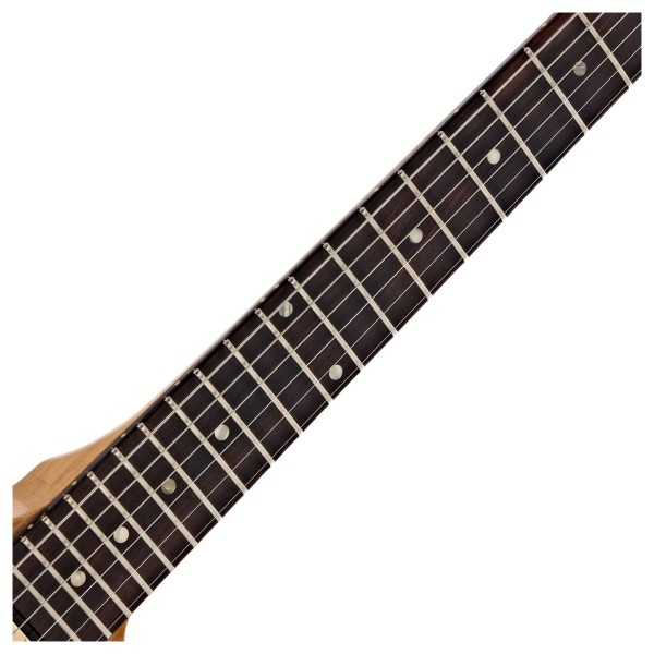 Gibson Custom 1958 Korina Explorer Reissue, Black Pickguard #841097 - neck