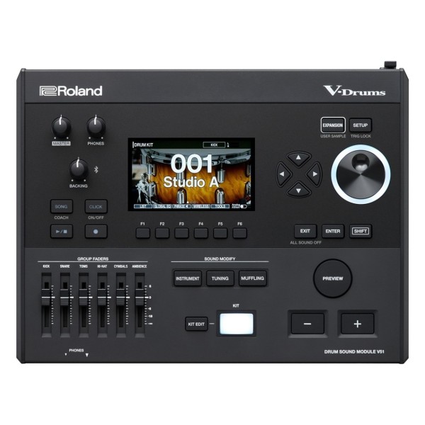 Roland VAD516 V-Drums Acousitic Design Electronic Drum Kit with Accessory Pack
