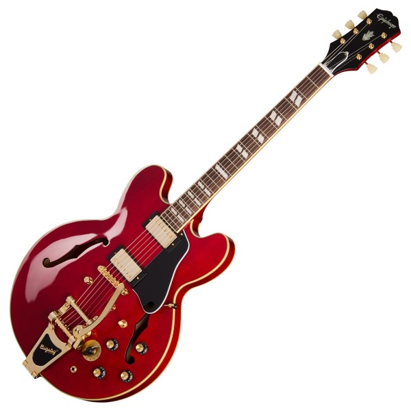 Epiphone ES-345 Back to the Future with Bigsby, Cherry Red at