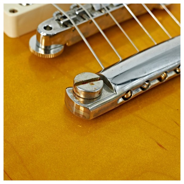 Gibson Custom 1958 Les Paul Standard Reissue VOS, Iced Tea Burst #85366 - bridge
