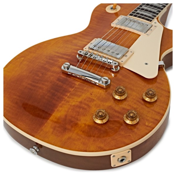 Gibson Les Paul Standard 50s Figured Top, Honey Amber #213250296 - lower bout