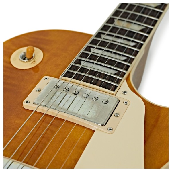 Gibson Les Paul Standard 50s Figured Top, Honey Amber #213250296 - upper bout