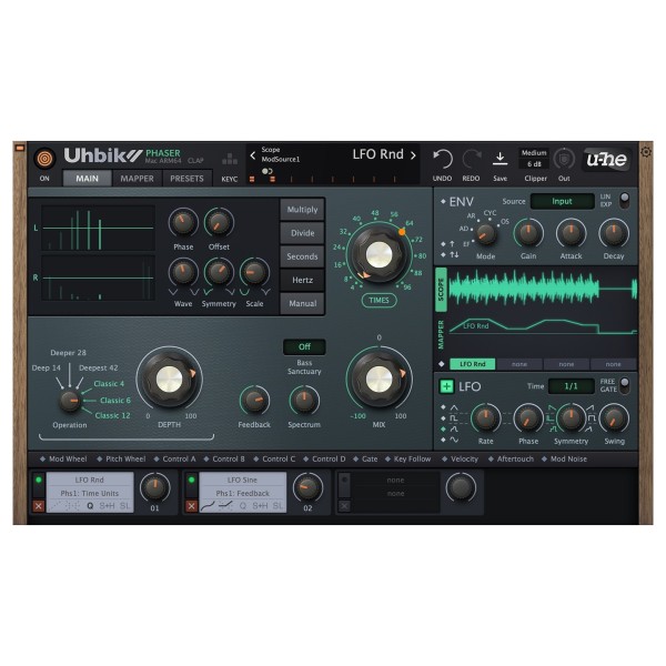 u-he Uhbik 2 - Phaser