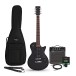 New Jersey Electric Guitar Black, 10W Guitar Amp & Accessory Pack