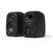 Kanto UKI 100W Desktop Speakers (Bluetooth, USB-C, Headphone out), Black (Pair) - Angled Front/Back
