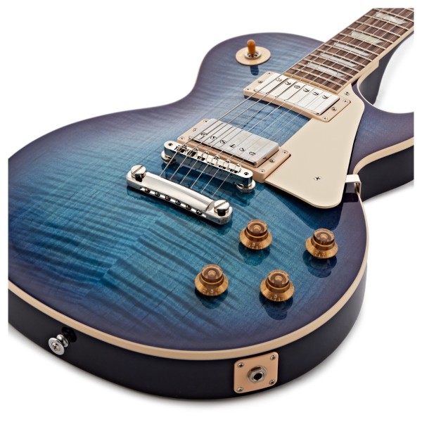 Gibson Les Paul Standard 50s Figured Top, Blueberry Burst #228430310 - lower bout