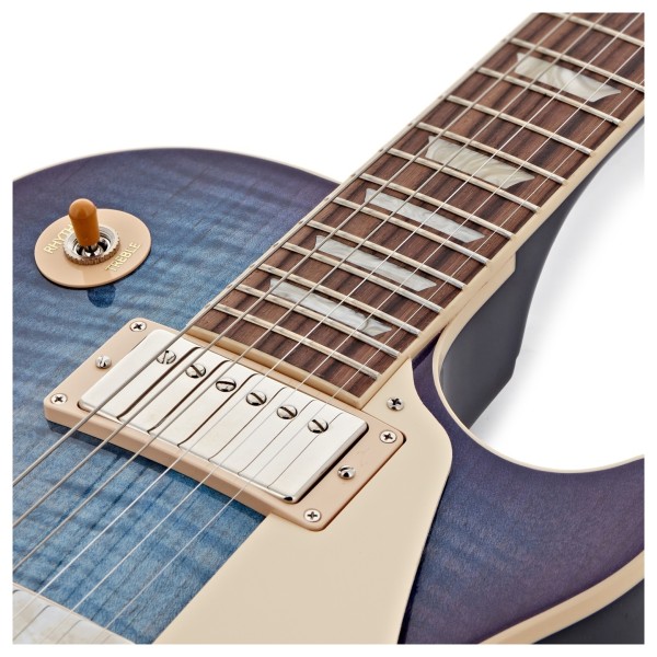 Gibson Les Paul Standard 50s Figured Top, Blueberry Burst #228430310 - upper bout