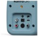 Kanto UKI 100W Desktop Speakers with Bluetooth, USB-C, Headphone Out, Blue (Pair) - Rear Detail