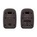 Kanto UKI 100W Desktop Speakers with Bluetooth, USB-C and Headphone Out, Pumice Grey (Pair) - Rear Straight