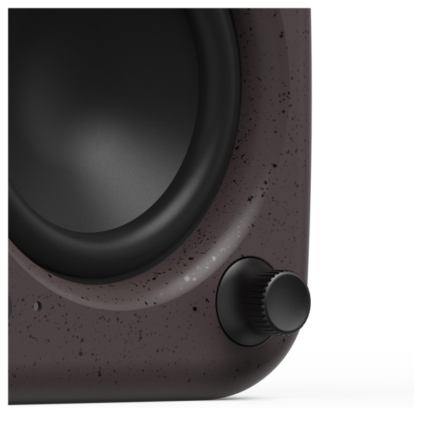 Kanto UKI 100W Desktop Speakers with Bluetooth, USB-C and Headphone Out, Pumice Grey (Pair) - Volume Control