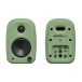 Kanto UKI Bluetooth Desktop Speakers, Sage Green - Front/Back
