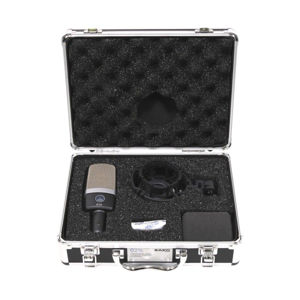 AKG C214 Mikrofon med Stort Membran | Gear4music