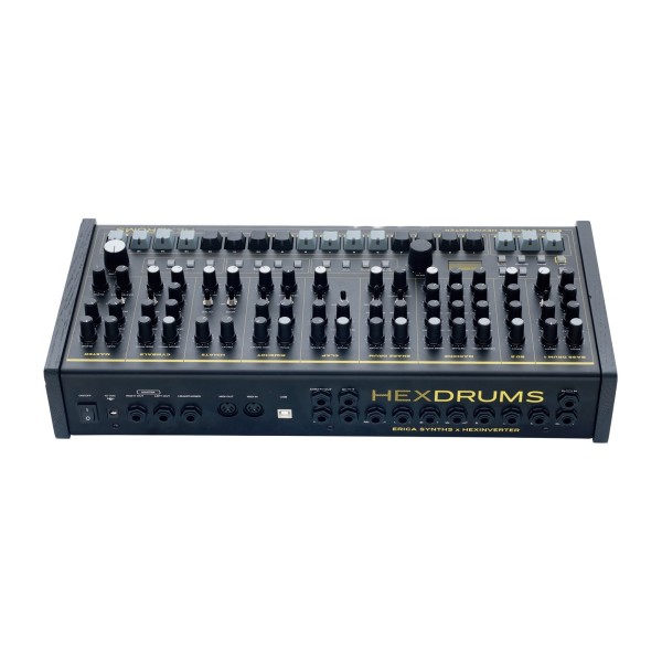 HEXDRUMS Drum Sequencer - Rear