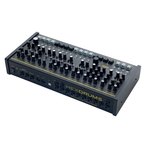 Erica Synths HEXDRUMS - Angled Rear 2
