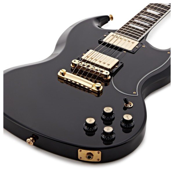 Gibson SG Modern Plain Top, Ebony #218950200 - lower bout