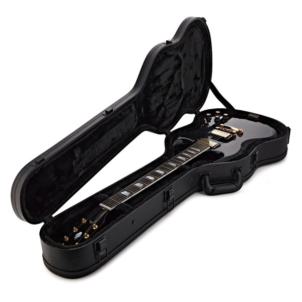 Gibson SG Modern Plain Top, Ebony #218950200 - in case