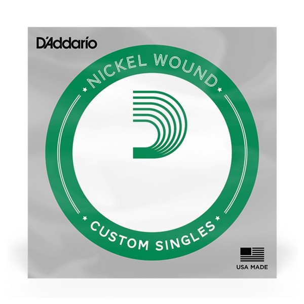 Daddario Nw028 Nickel Wound Electric Guitar Single String 028