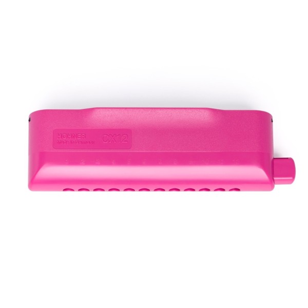Hohner CX-12 Chromatic Harmonica, Pink