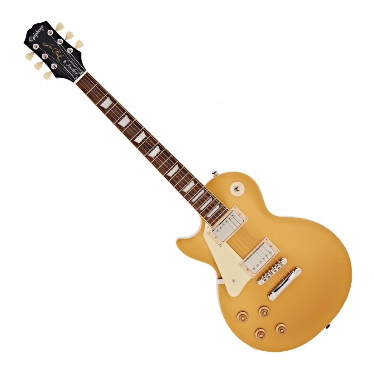 Epiphone Les Paul Standard 50s Left Handed Goldtop Na Gear4Music epiphone-les-paul-standard-50s-left-handed-goldtop-na-gear4music