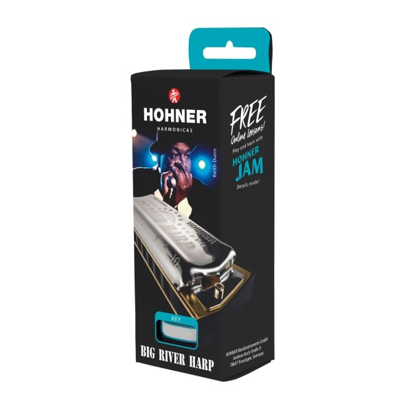 Hohner Big River Harp Harmonica, B