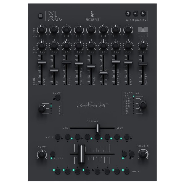 BEATSURFING beatfader