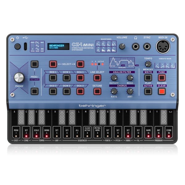 Behringer CZ-1 MINI Phase Distortion Synthesizer at Gear4music
