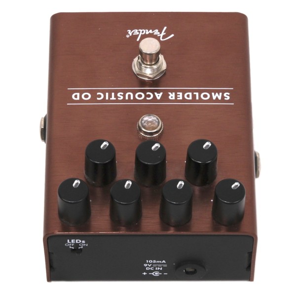 美品 Fender SMOLDER ACOUSTIC OVERDRIVE Amazon.com: Fender Smolder Acoustic Overdrive Pedal