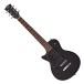 3/4 New Jersey Left Handed Electric Guitar by Gear4music, Black