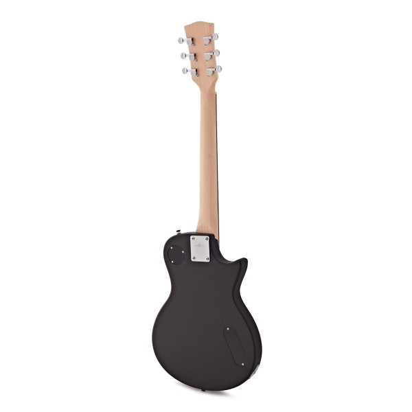 3/4 New Jersey Left Handed Electric Guitar by Gear4music, Black