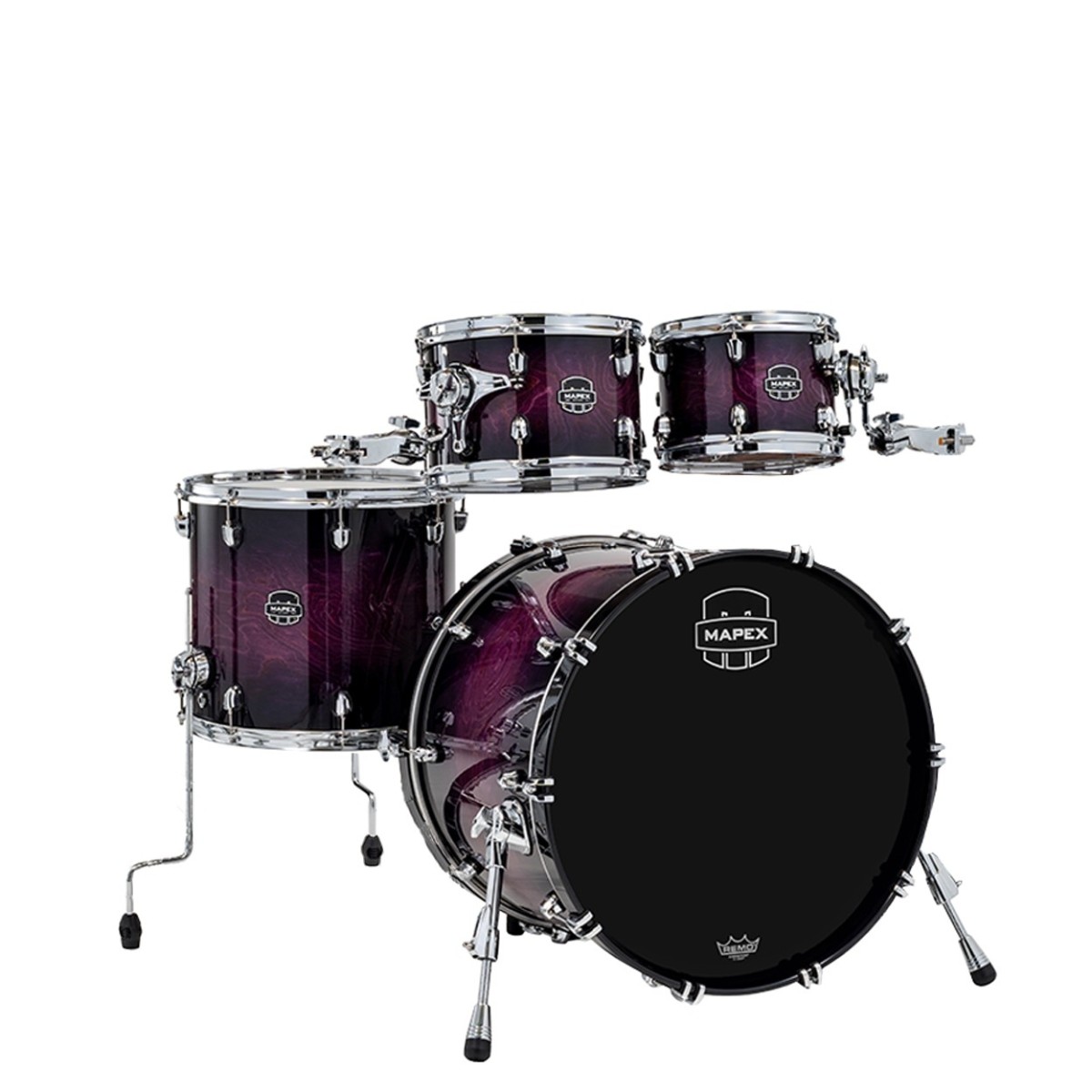 Click to view product details and reviews for Mapex Saturn Vi 22 4pc Saturn Vi Fast Rock Shell Pack Royal Purple Burst.