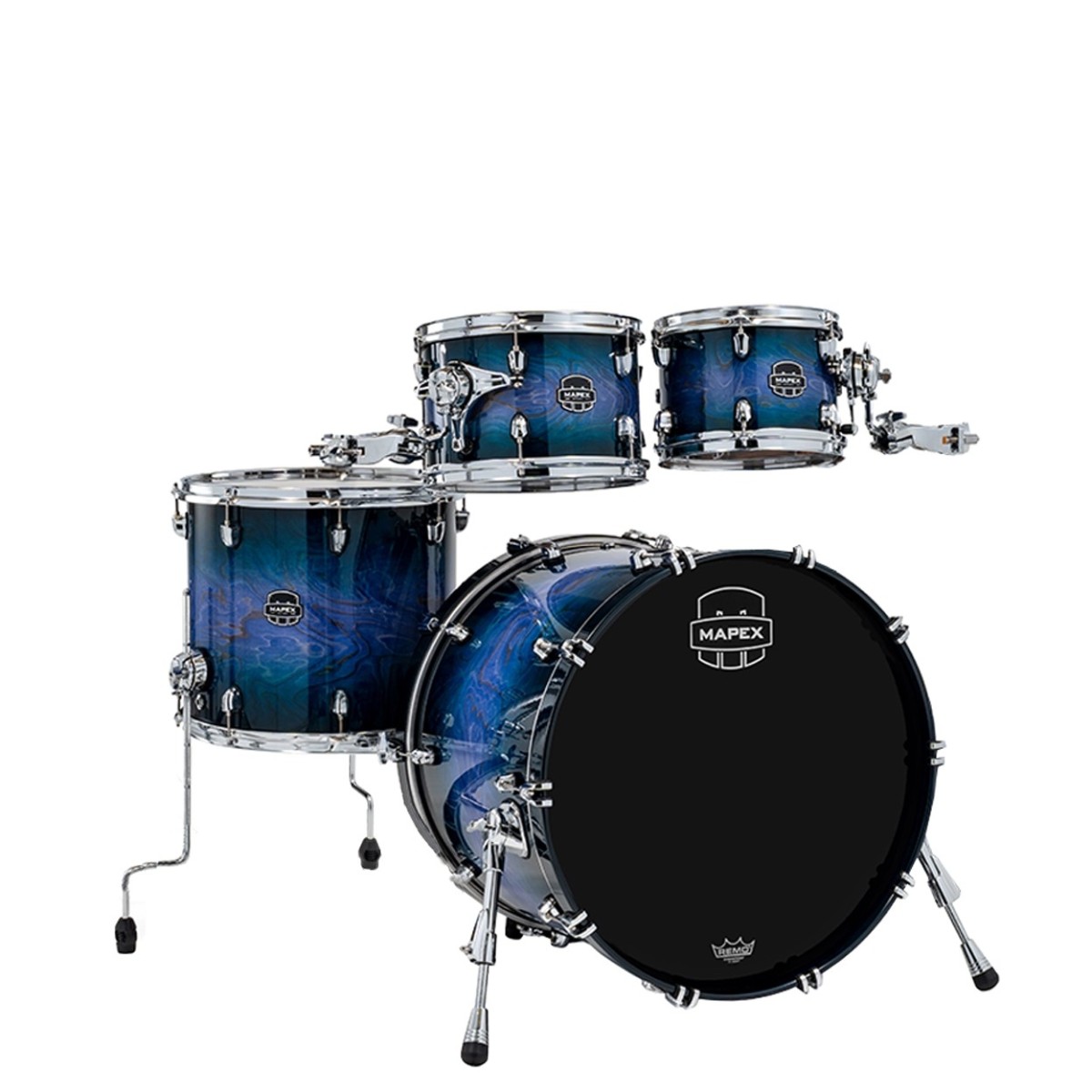 Click to view product details and reviews for Mapex Saturn Vi 22 4pc Saturn Vi Fast Rock Shell Pack Cobalt Burst.