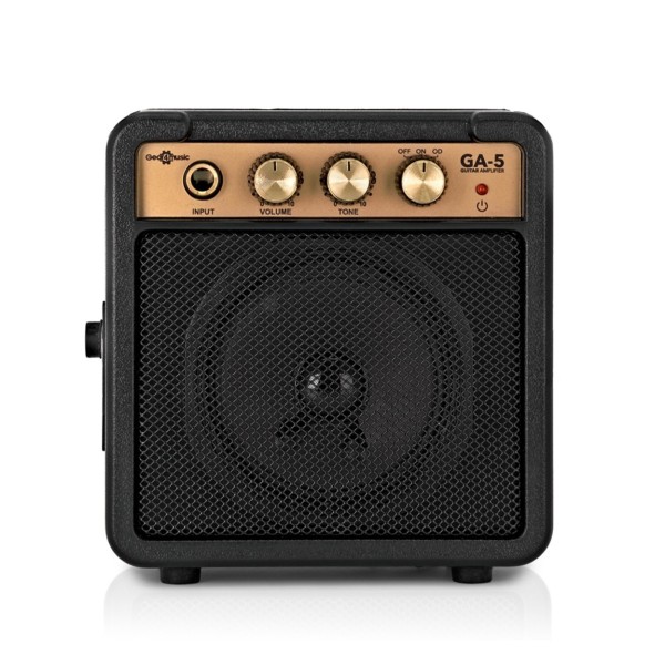 3/4 New Jersey Electric Guitar Black, Mini Guitar Amp Pack