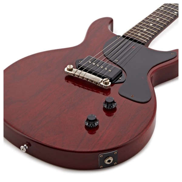 Gibson Custom 1958 Les Paul Junior Double Cut Reissue VOS, Cherry Red #841692 - lower bout
