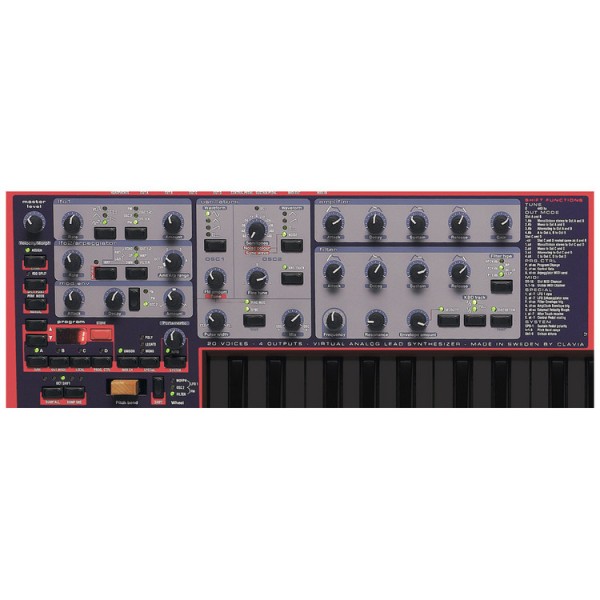 Nord Lead 2X Virtual Analog Synthesiser Keyboard | Gear4music