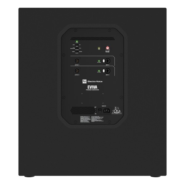 Electro-Voice Eviva 18P Portable Powered Subwoofer, Rear