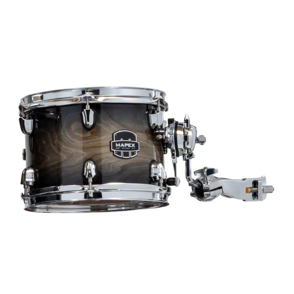 Mapex Saturn VI 8" Tom With TH800 Mount, Black Ink Burst