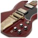 Gibson Custom 1964 SG Standard Reissue Maestro Vibrola VOS, Cherry Red #500554 - lower bout
