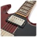 Gibson Custom 1964 SG Standard Reissue Maestro Vibrola VOS, Cherry Red #500554 - upper bout