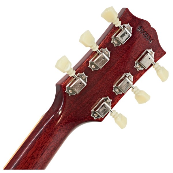 Gibson Custom 1964 SG Standard Reissue Maestro Vibrola VOS, Cherry Red #500554 - back of headstock
