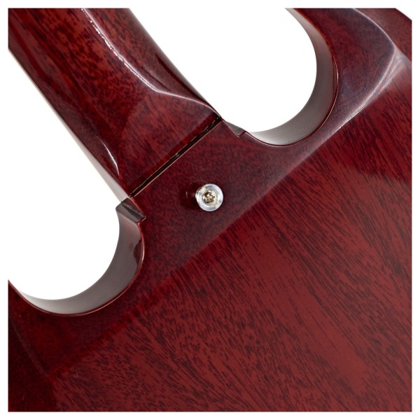 Gibson Custom 1964 SG Standard Reissue Maestro Vibrola VOS, Cherry Red #500554 - neck joint