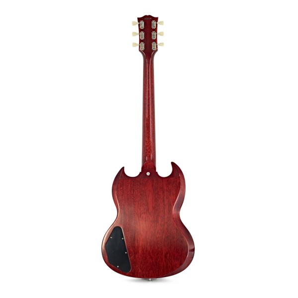 Gibson Custom 1964 SG Standard Reissue Maestro Vibrola VOS, Cherry Red #500554 - back