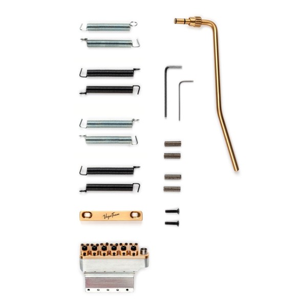 VT1 Ultra Trem Tremolo for 2-Point Guitars - Full Contents