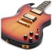 Gibson SG Supreme, Fireburst #232130184 - lower bout