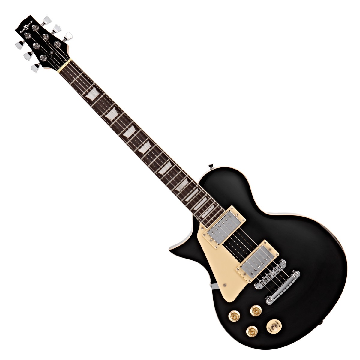 Click to view product details and reviews for New Jersey Left Handed Electric Guitar By Gear4music Black 2024 Model.