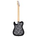 Fender Made in Japan Limited Telecaster MN, Black Paisley - back