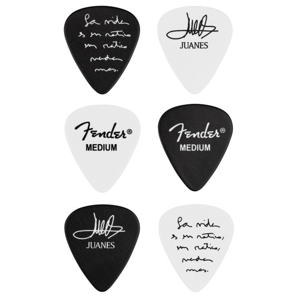 Fender Juanes 351 Celluloid Picks (6)
