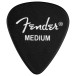 Fender Juanes 351 Celluloid Picks (6) - Fender logo on black